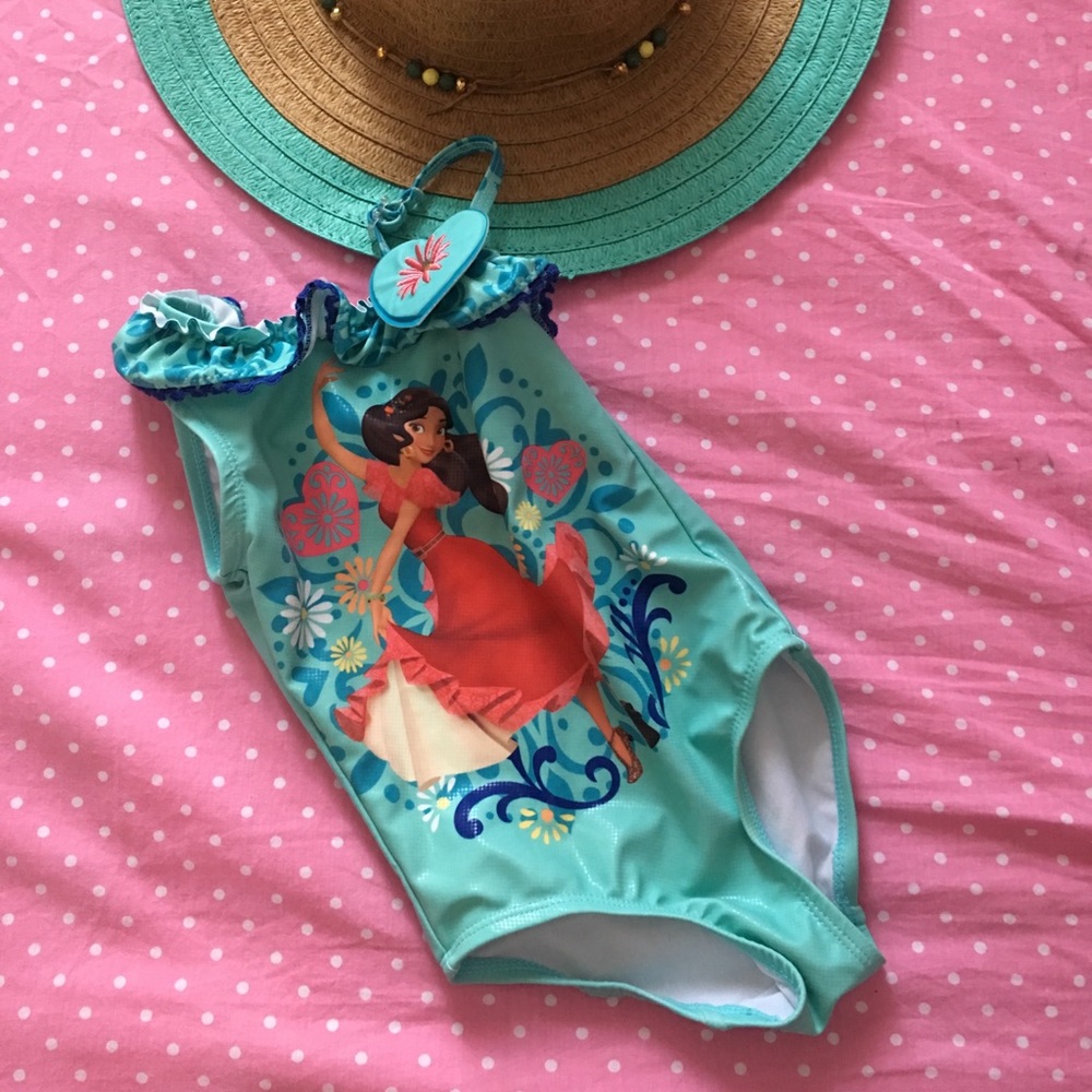Disney Store Elena Of Avalor Aqua Teal Size 3 - Picture 1 of 6